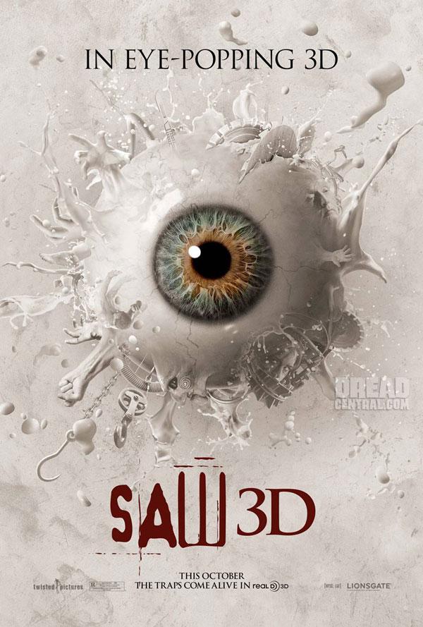 Saw 3D movie poster
